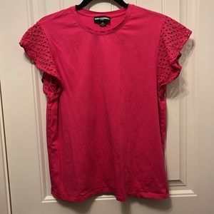 Karl langerfeld tshirt pink